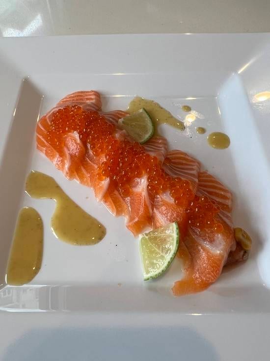 Salmon Crudo.