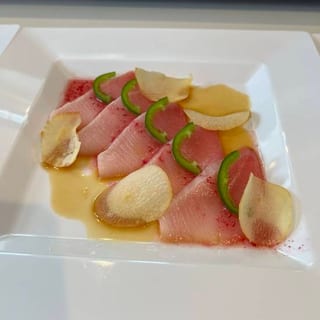 Hamachi Crudo