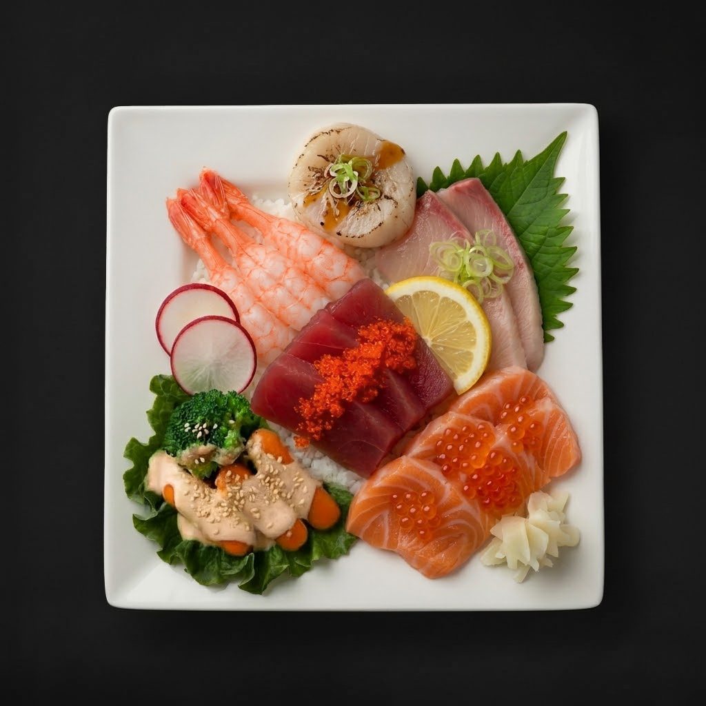 Sashimi Lunch.