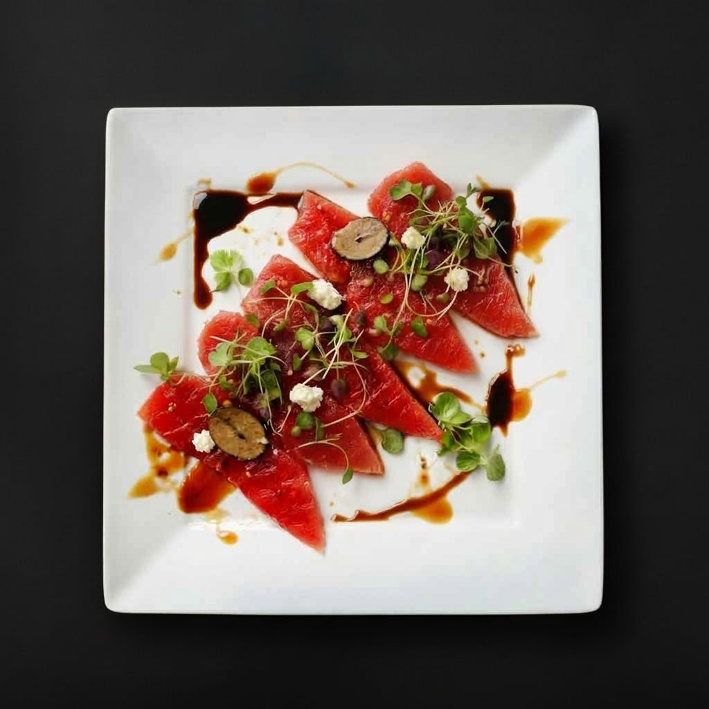 Tuna Crudo.